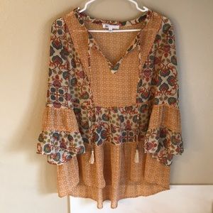 Large DR2 BOHO blouse
